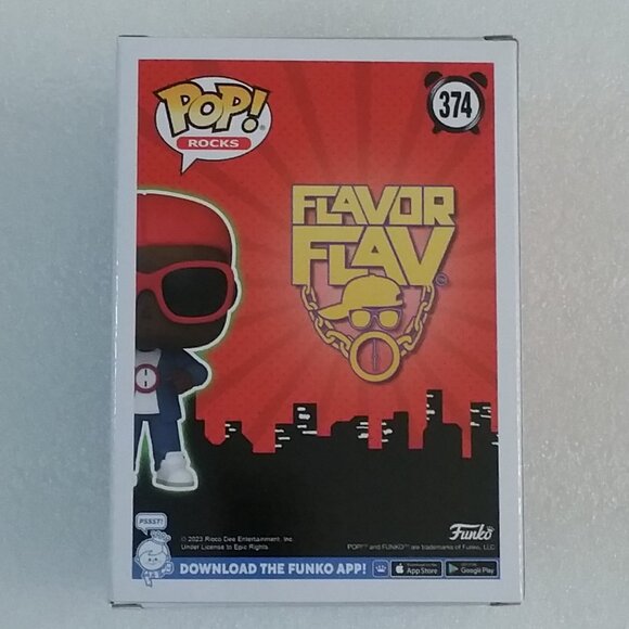 Funko Pop! Rocks Flavor Flav #374 Vinyl Figure - Picture 3 of 6